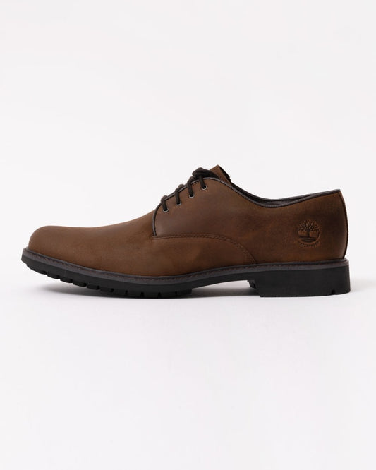 Timberland Earthkeepers Stormbuck Plain Toe Mens Oxford - Dark Brown Nubuck