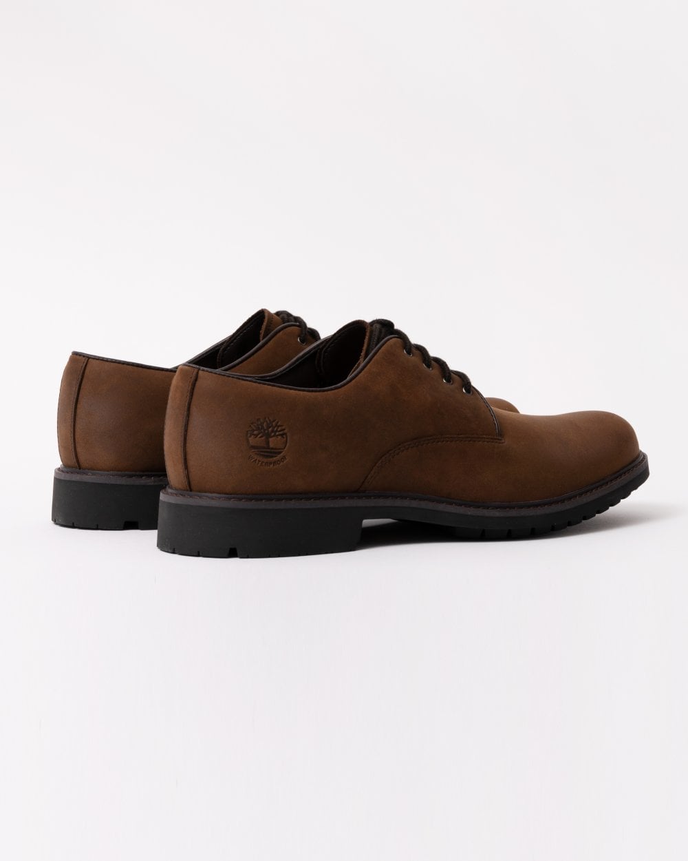 Timberland Earthkeepers Stormbuck Plain Toe Mens Oxford - Dark Brown Nubuck
