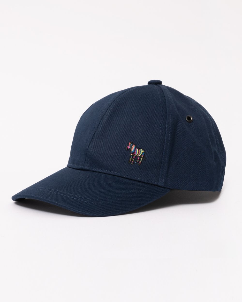 Paul Smith Mens Zebra Baseball Cap - 47 Navy - CHO - Designer Mens Hats