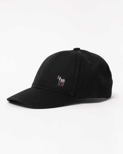 Paul Smith Mens Zebra Baseball Cap - 79 Black