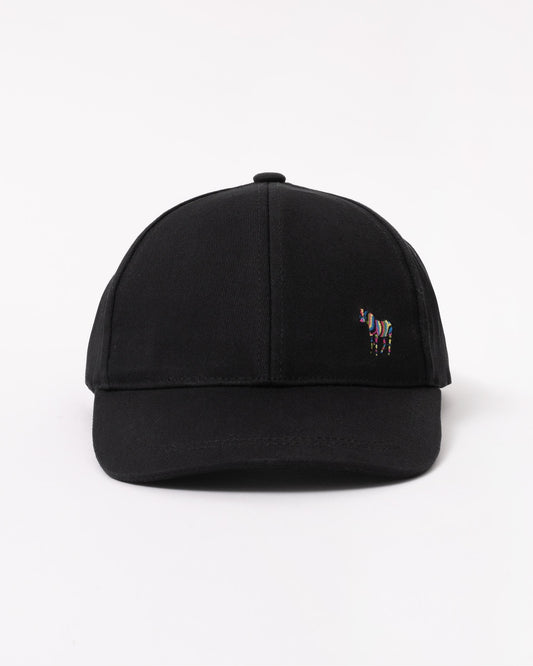 Paul Smith Mens Zebra Baseball Cap - 79 Black
