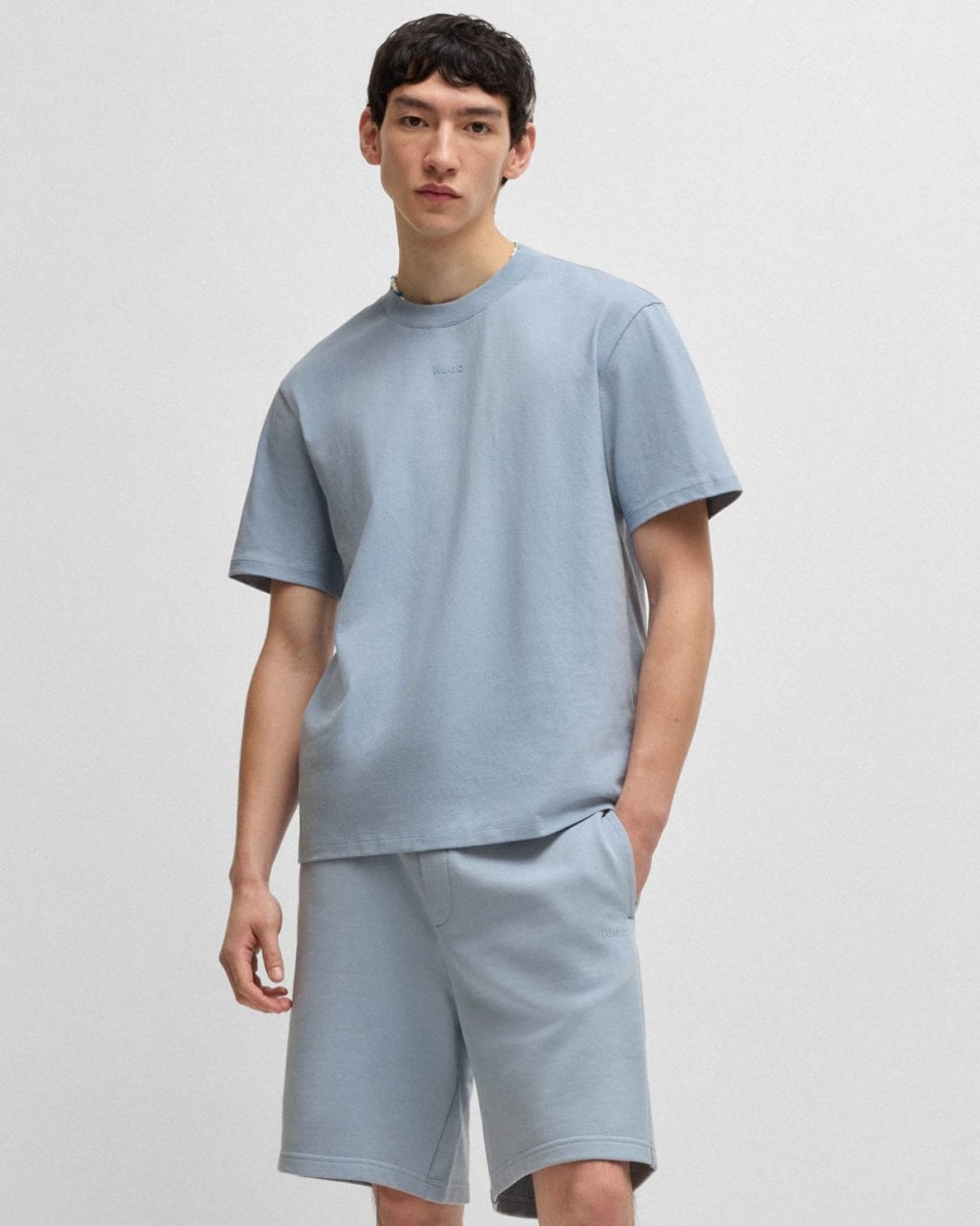 HUGO Dapolino Mens T-Shirt - Open Blue 483