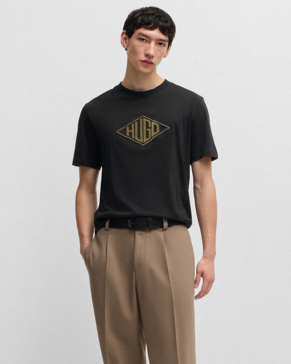 HUGO Dalendi Mens T-Shirt - Black 001