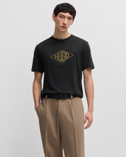 HUGO Dalendi Mens T-Shirt - Black 001