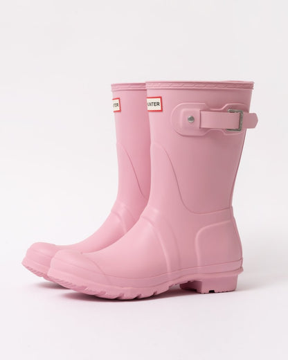 Hunter Original Short Womens Wellies - Pink Nectar