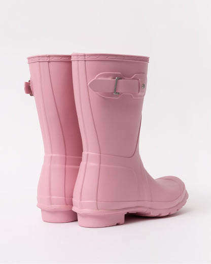 Hunter Original Short Womens Wellies - Pink Nectar