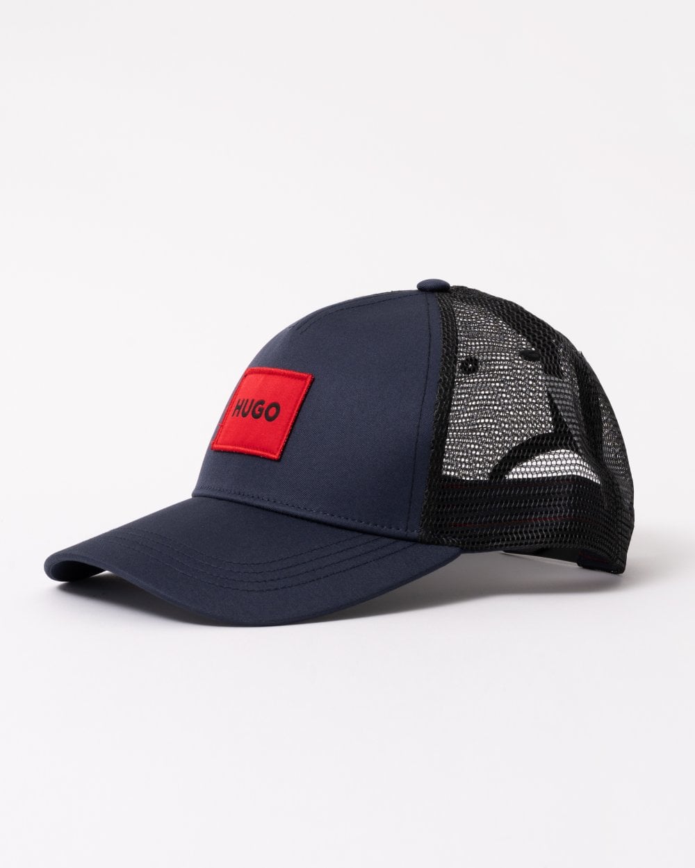 HUGO Kody Mens Logo Patch Cap - Dark Blue 405