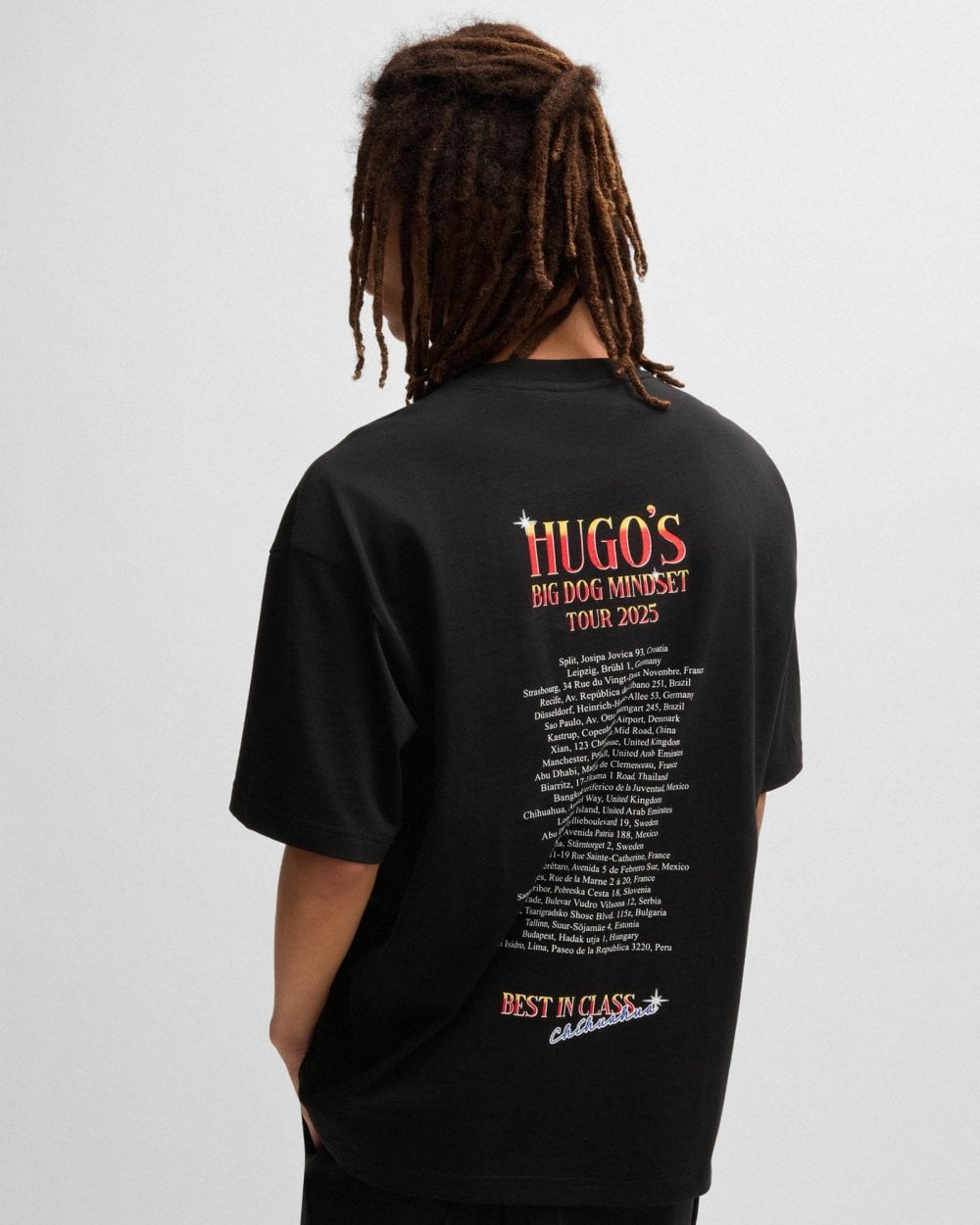 HUGO HUGO Dugie Mens Dog Graphic T-Shirt