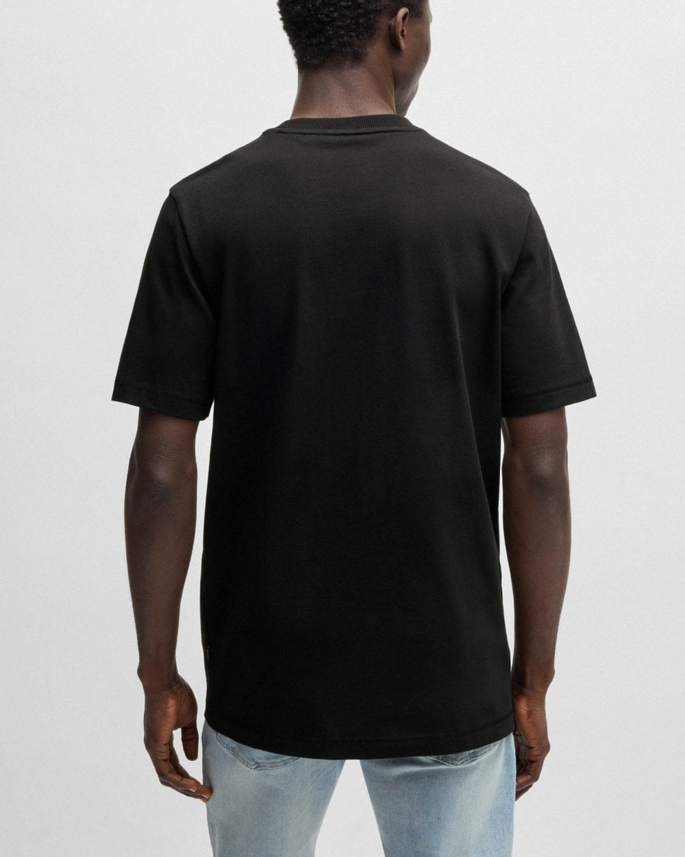 BOSS Orange Logospace Mens T-Shirt - Black 001