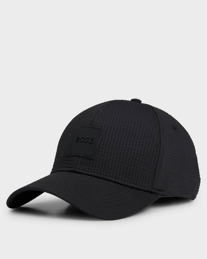 BOSS Orange Zed Seersucker Mens Baseball Cap