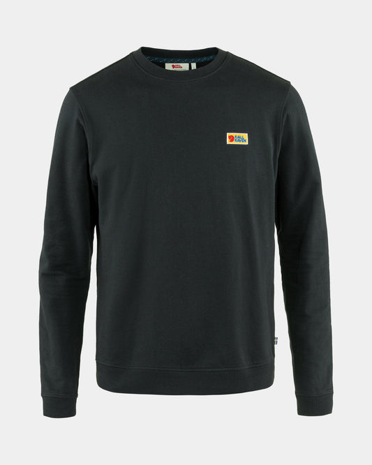 Fjallraven Vardag Mens Sweater - Black 550