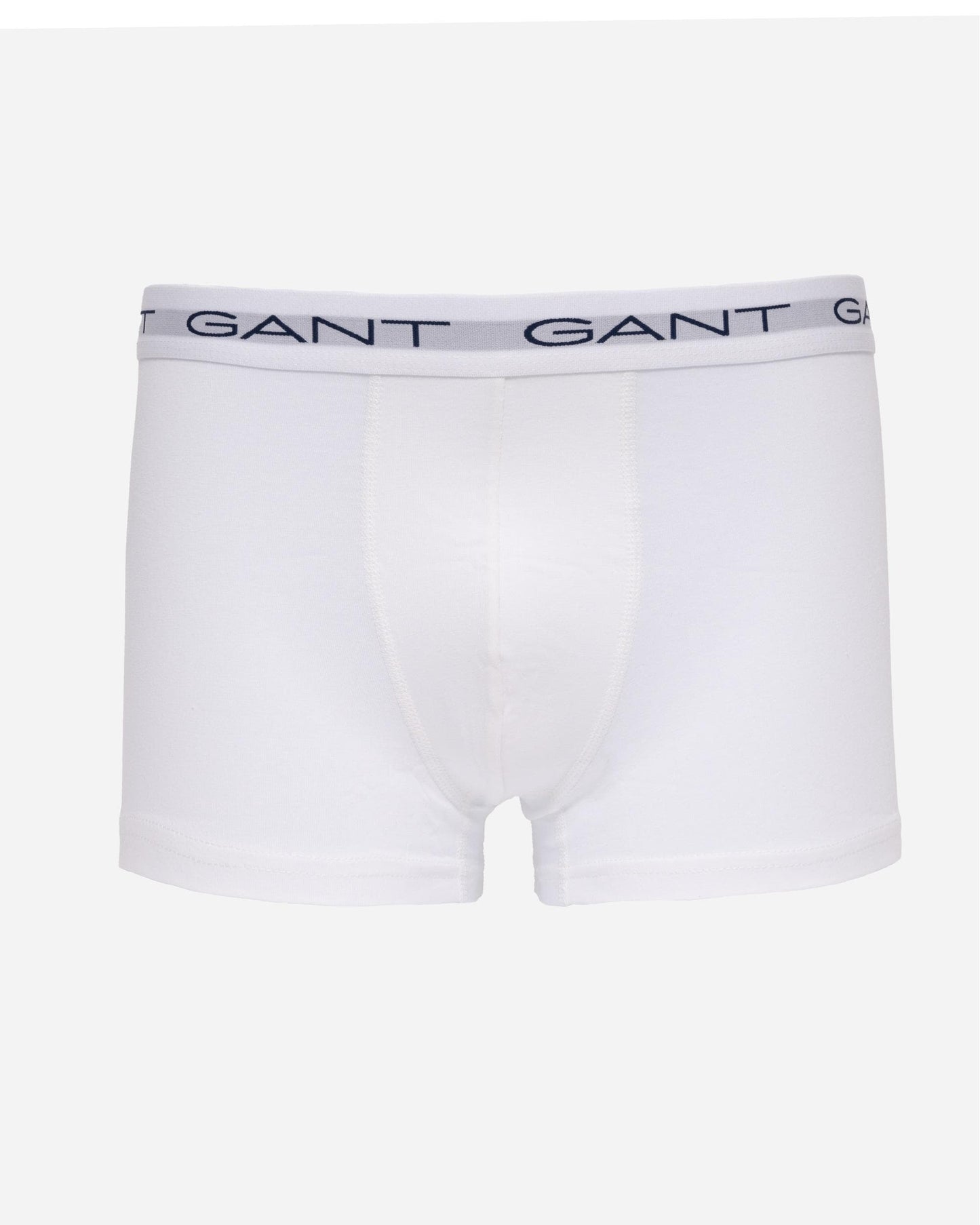 GANT Mens Slim Fit Cotton Jersey Trunks 3-Pack - 110 White