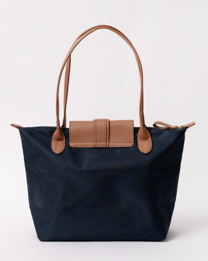 Joules Edie Womens Nylon Tote Bag - Navy - CHO - Designer Womens Bags