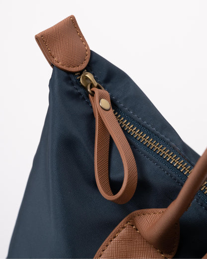 Joules Edie Womens Nylon Tote Bag - Navy - CHO - Designer Womens Bags