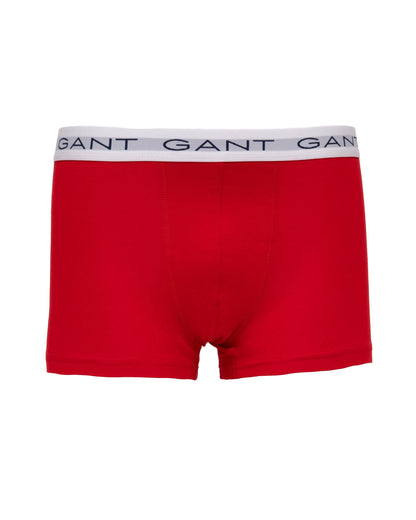 GANT Mens Slim Fit Cotton Jersey Trunks 3-Pack - 105 Multicolour