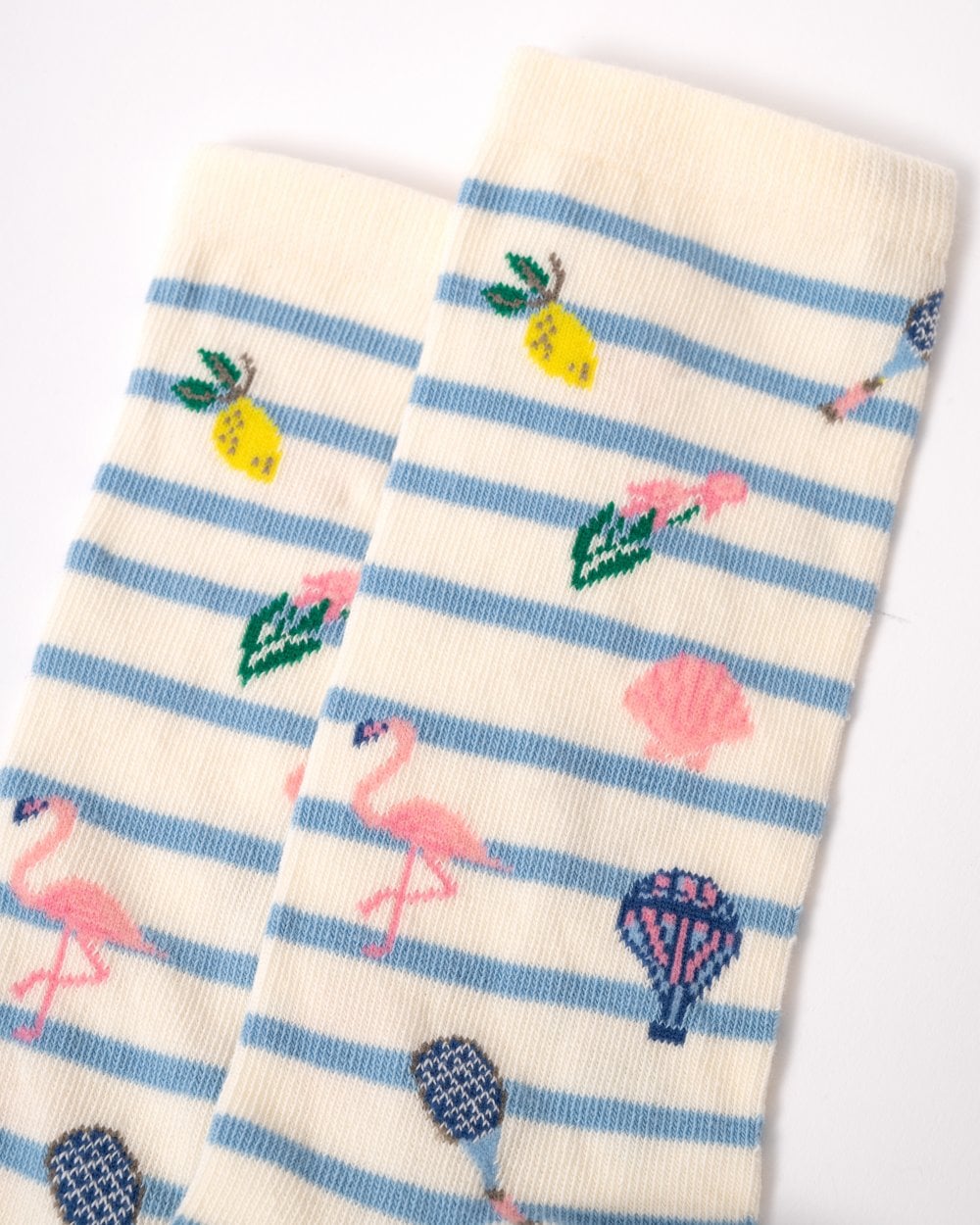 Joules Everyday 2 Pack Womens Socks - Summer Icons