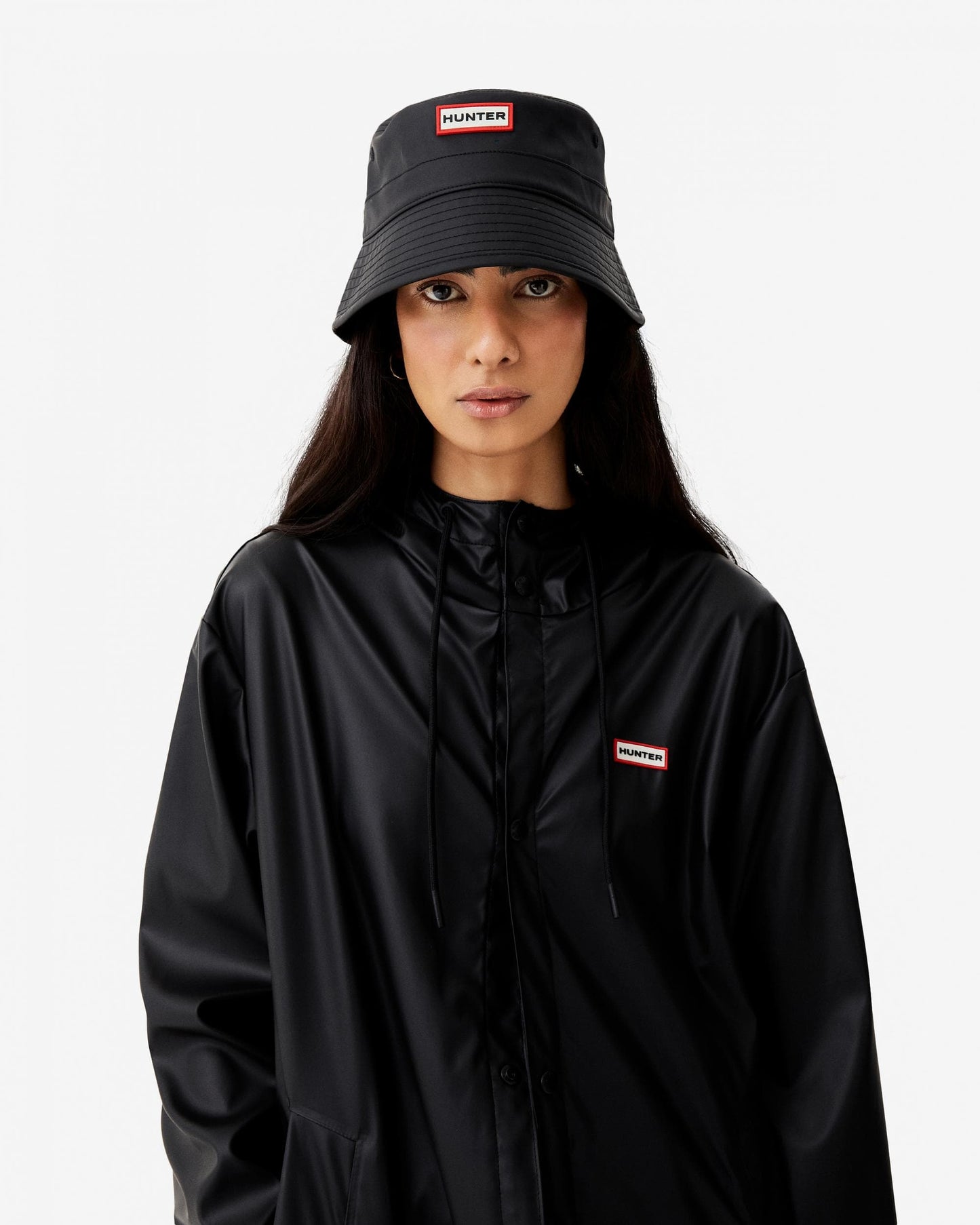 Hunter Izzy Unisex Hooded Jacket - Black