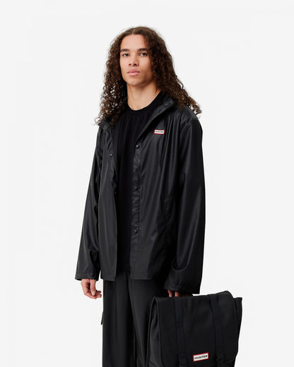 Hunter Izzy Unisex Hooded Jacket - Black