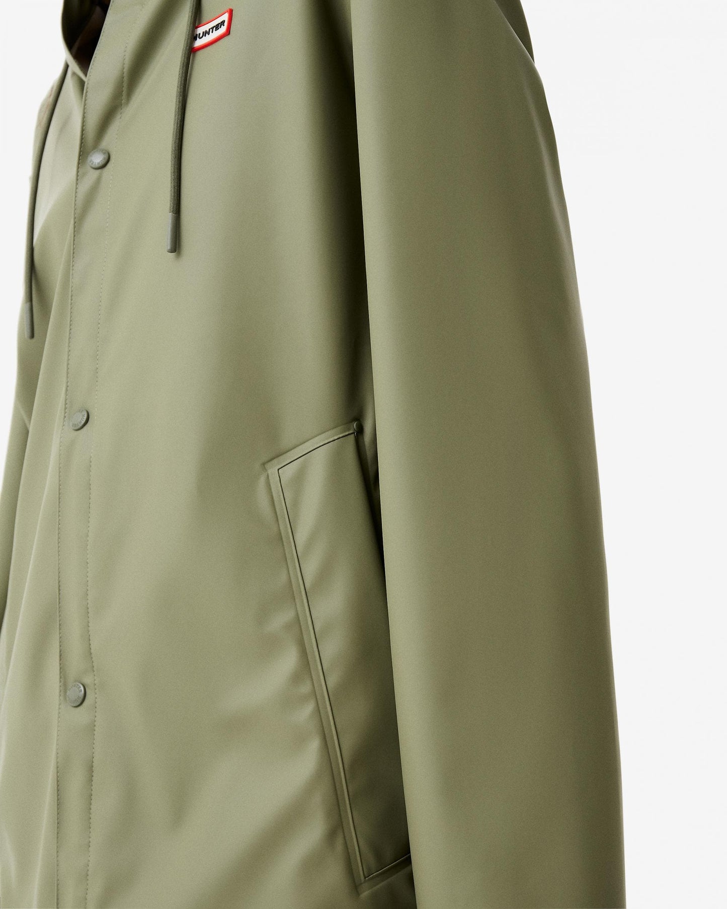 Hunter Izzy Unisex Hooded Jacket - Deep Lichen Green