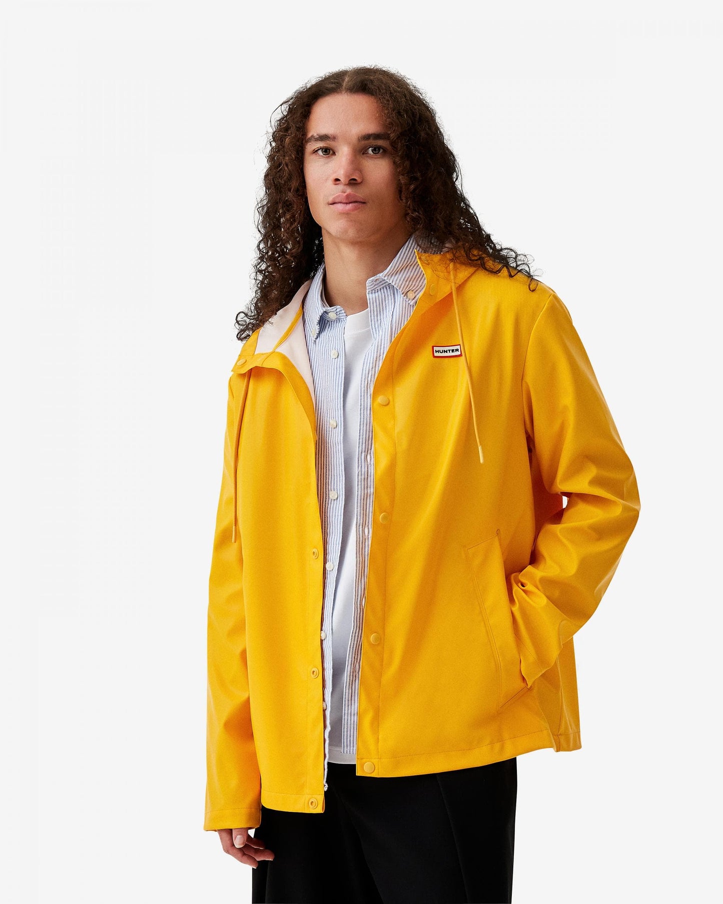 Hunter Izzy Unisex Hooded Jacket - Gold Fusion