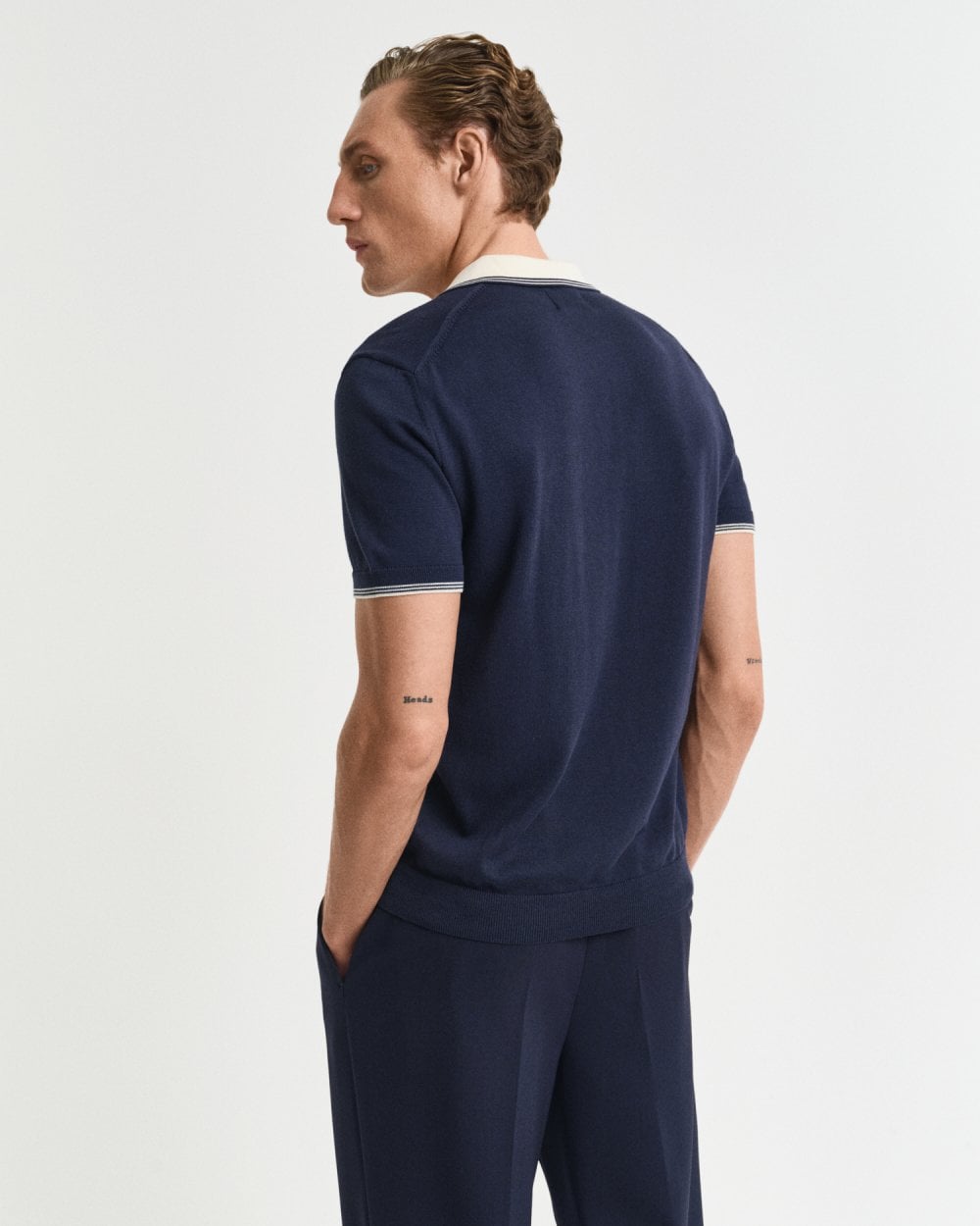 GANT GANT Mens Modal Blend Short Sleeve Polo