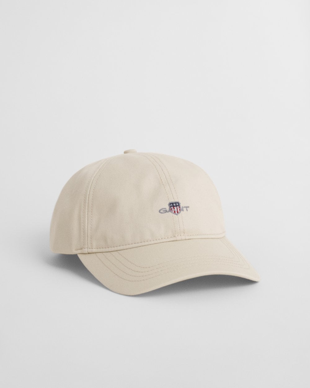 GANT Mens Shield Cotton Twill Cap - 34 Putty