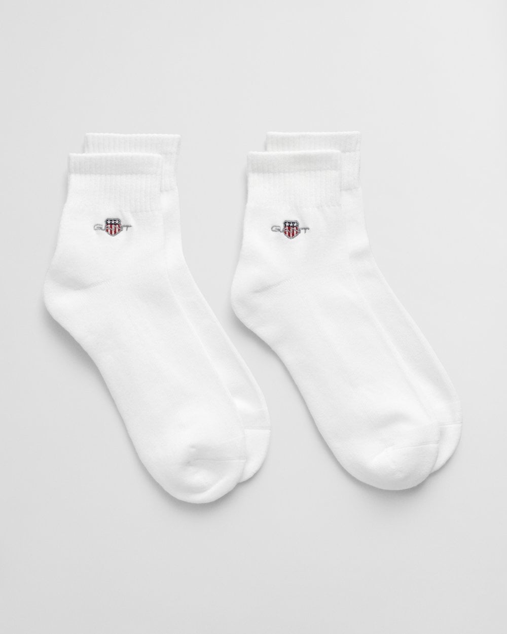GANT Mens Shield Ankle Sport Socks 2-Pack