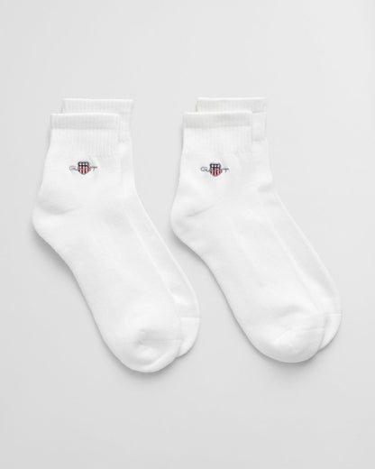 GANT Mens Shield Ankle Sport Socks 2-Pack