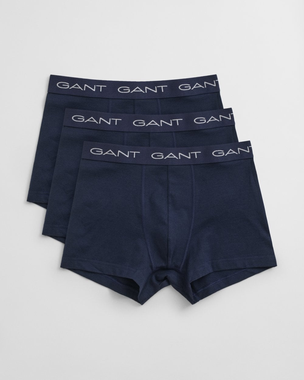 GANT Mens Slim Fit Cotton Jersey Trunks 3-Pack