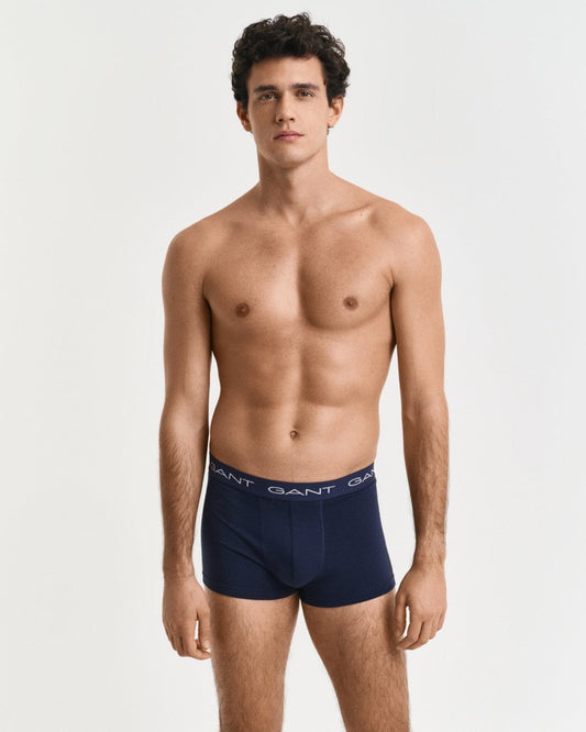 GANT Mens Trunk 7-Pack - 410 Marine