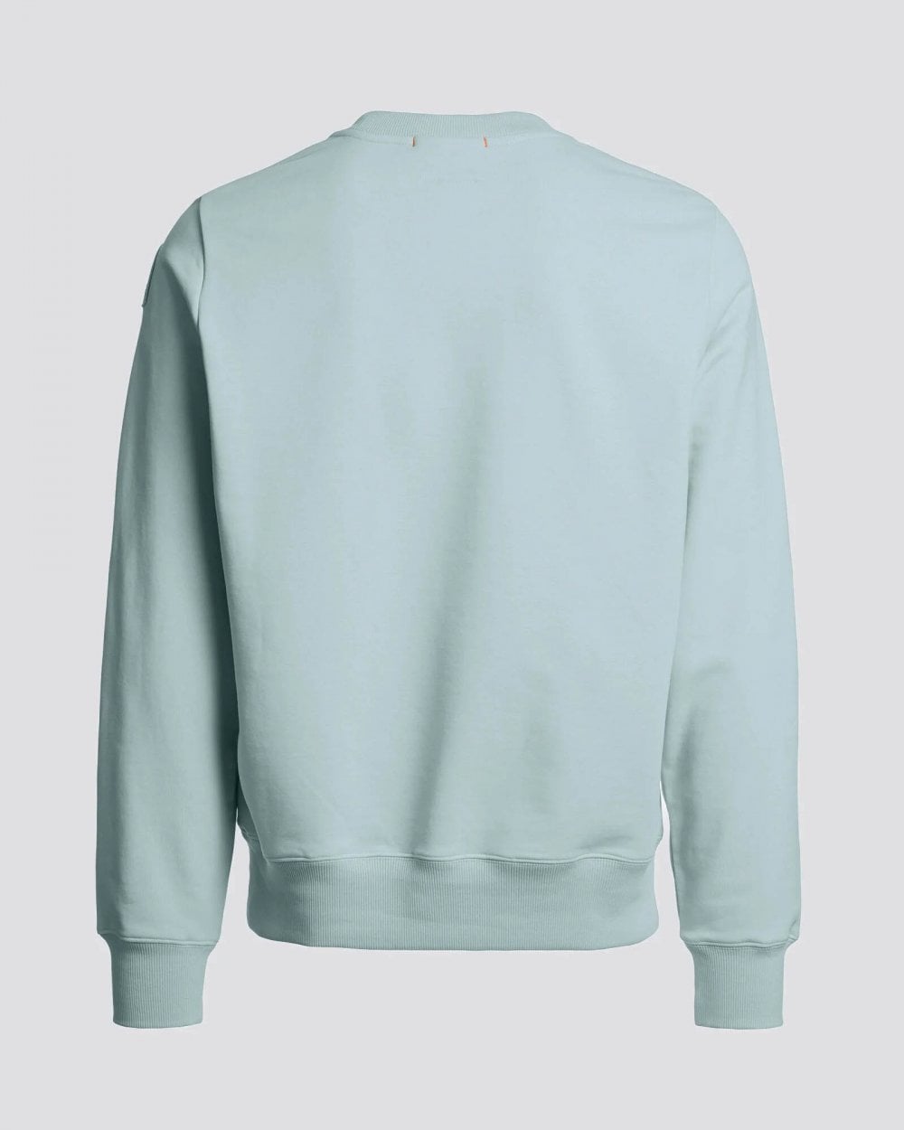 Parajumpers K2 Mens Crew Neck Sweatshirt with Logo Patch - Smoke Blue 0323