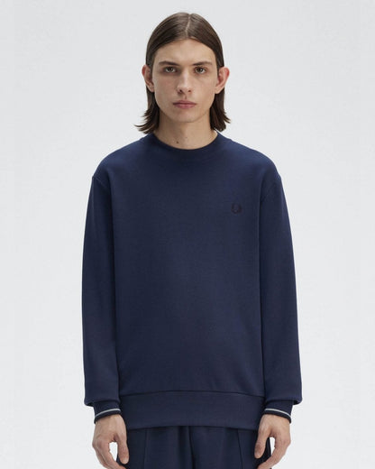 Fred Perry Mens Crew Neck Sweatshirt