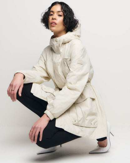 Barbour International Misha Womens Casual Jacket - Silver Birch