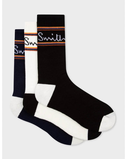 Paul Smith Paul Smith 3-Pack Mens Sports Socks