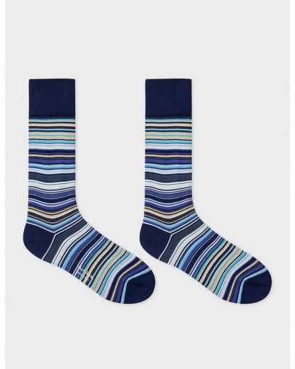 Paul Smith 2 Pack Mens Signature Stripe Socks - 2A Multi