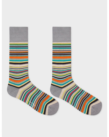 Paul Smith 2 Pack Mens Signature Stripe Socks - 2A Multi