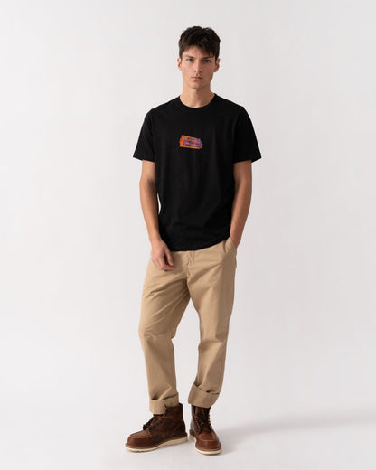 PS Paul Smith Mens Reg Fit Short Sleeve PS Logo T-Shirt - 79 Black