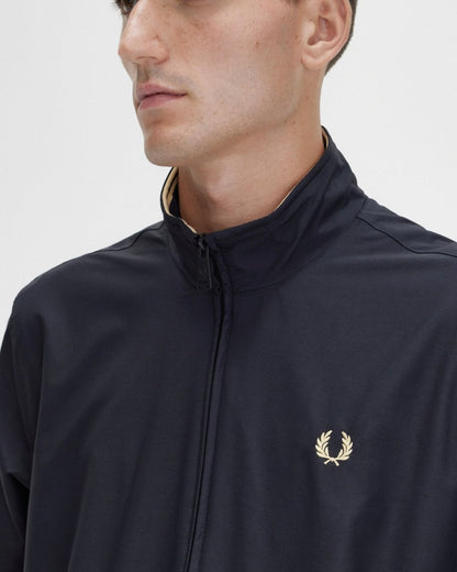 Fred Perry Mens Brentham Jacket - Black 102