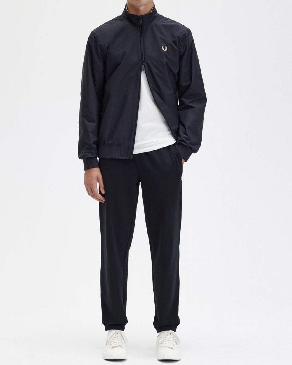Fred Perry Mens Brentham Jacket - Black 102