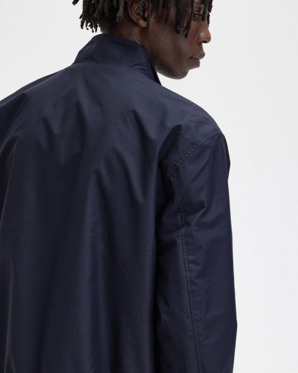 Fred Perry Mens Brentham Jacket - Navy 608