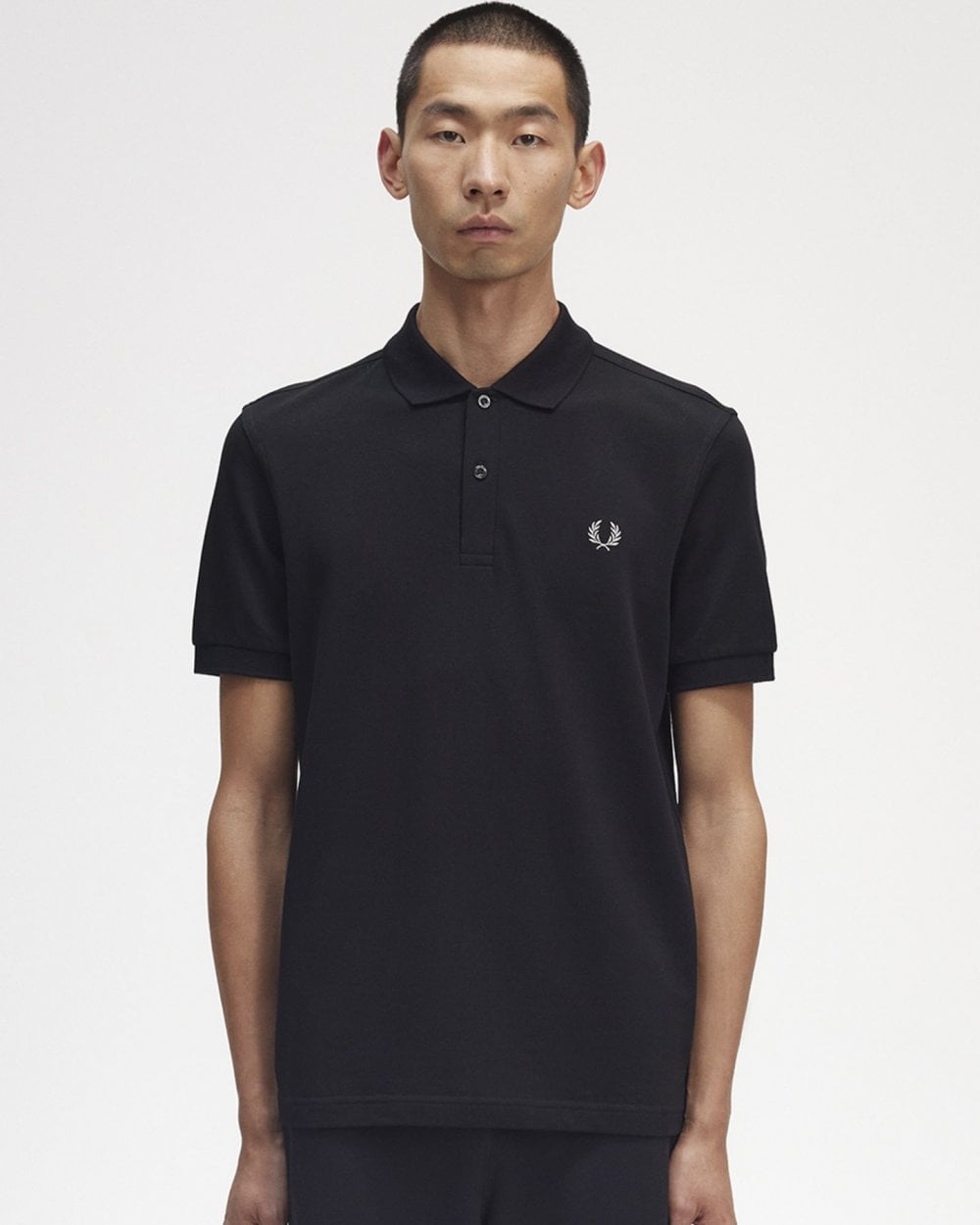 Fred Perry Mens Plain Signature Polo Shirt