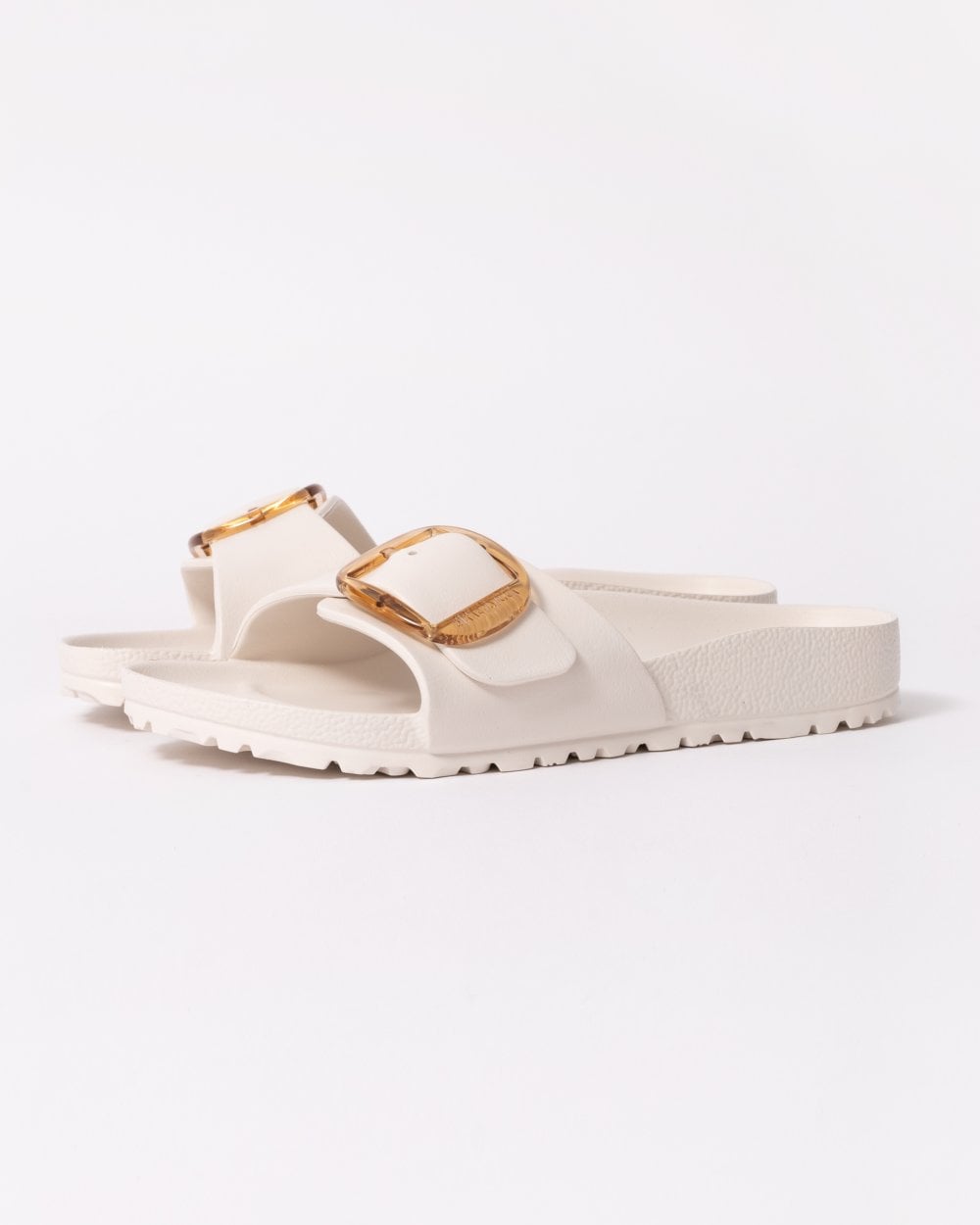 Birkenstock Madrid Big Buckle Womens EVA Sandals - Eggshell