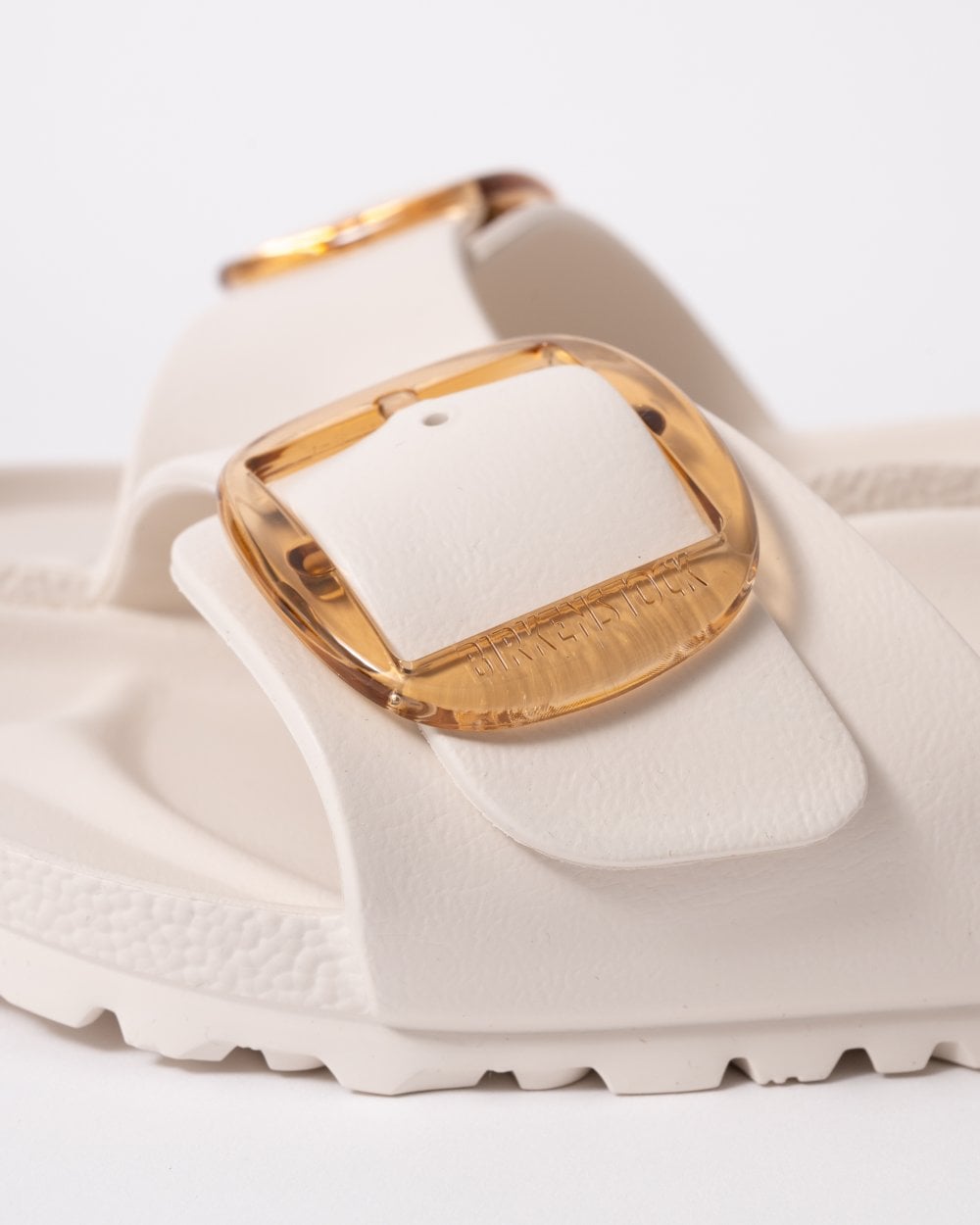 Birkenstock Madrid Big Buckle Womens EVA Sandals - Eggshell