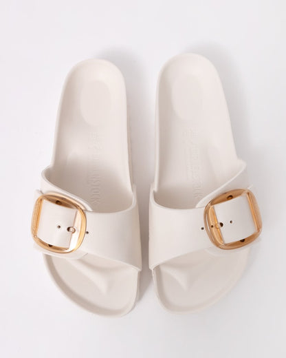 Birkenstock Madrid Big Buckle Womens EVA Sandals - Eggshell