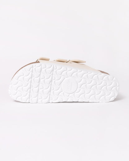 Birkenstock Papillio Florida III Womens Vegan Platform Sandals - Eggshell