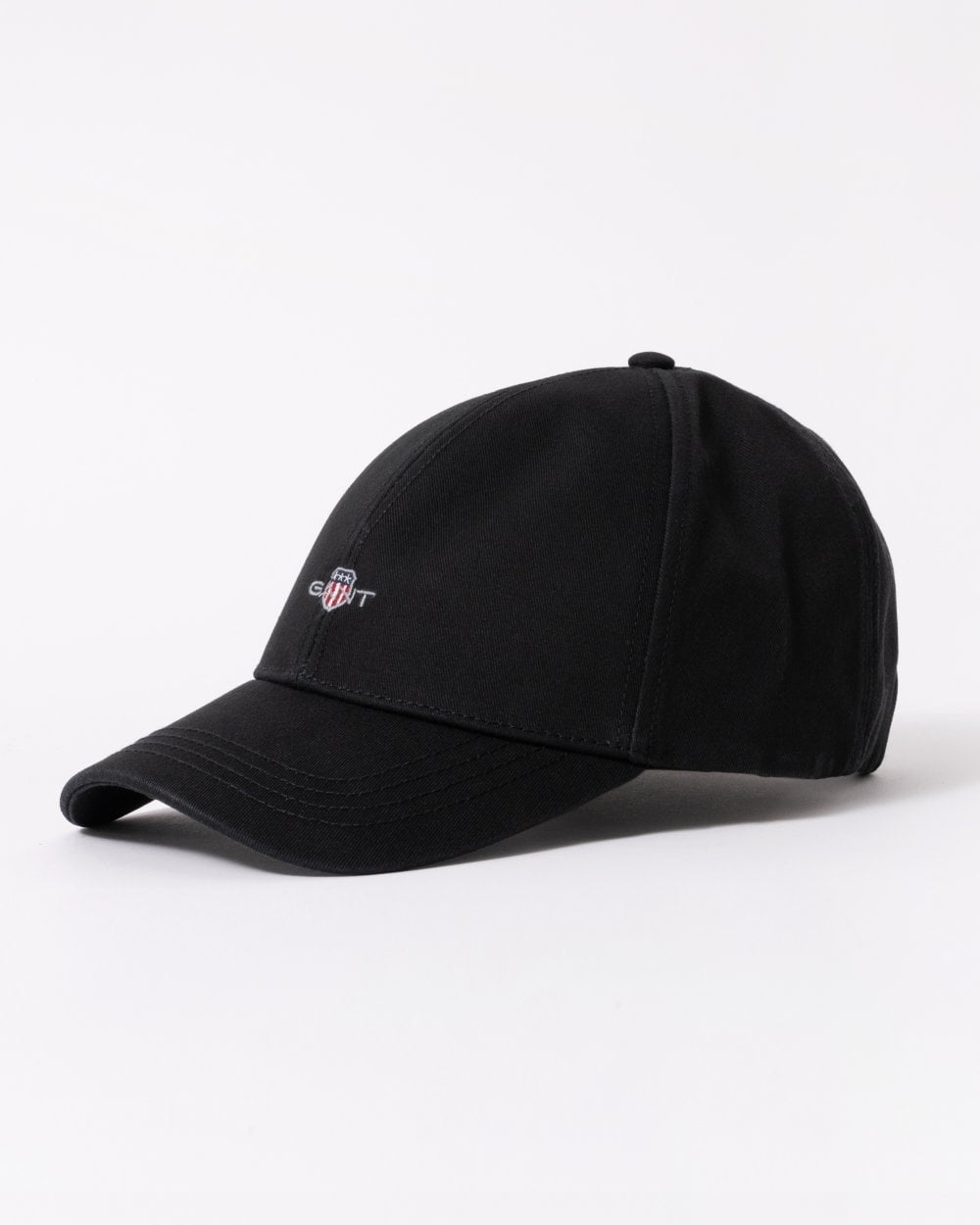 GANT Mens High Shield Cotton Twill Cap - 5 Black