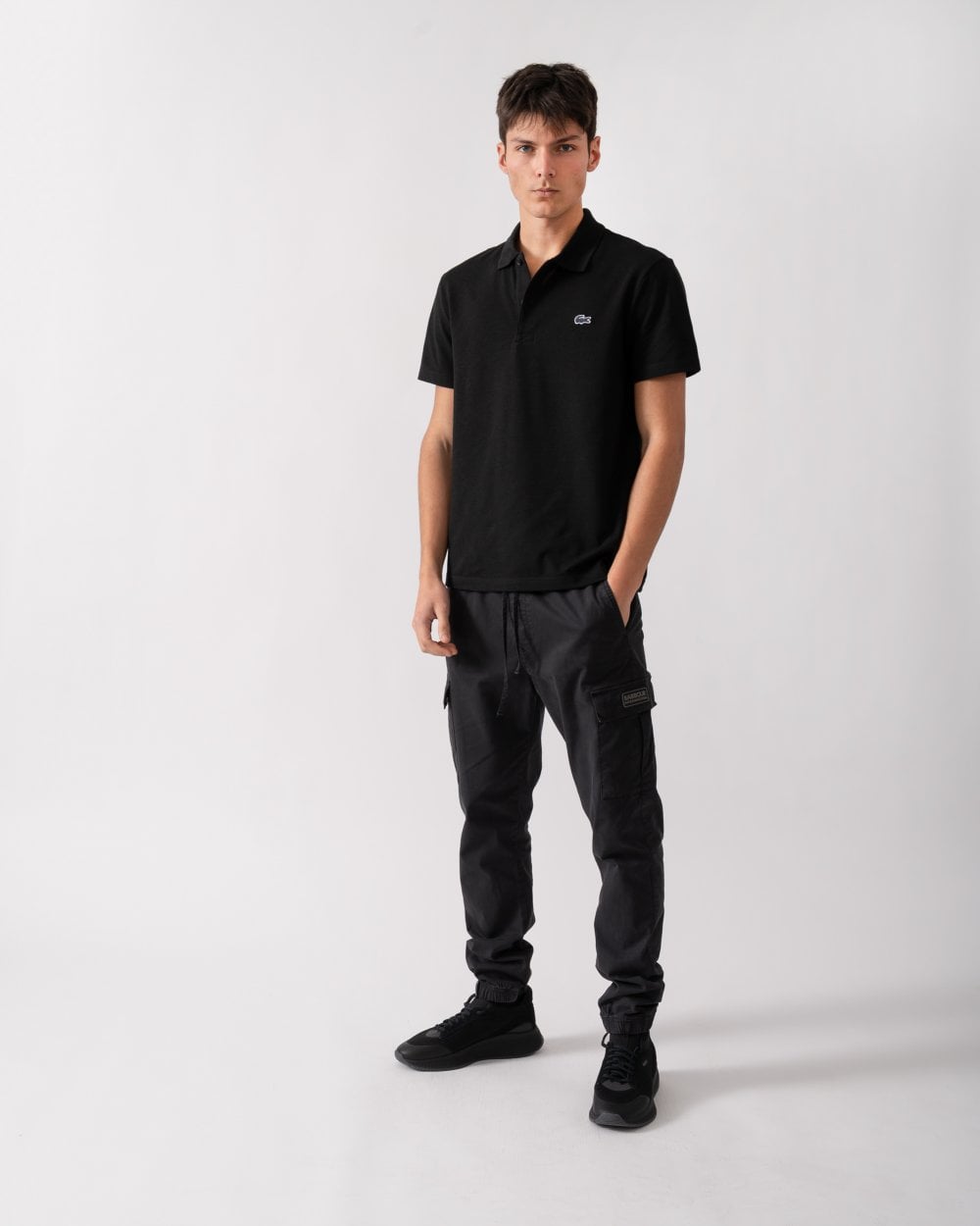 Lacoste Short Sleeved Mens Polo Shirt - Black 031