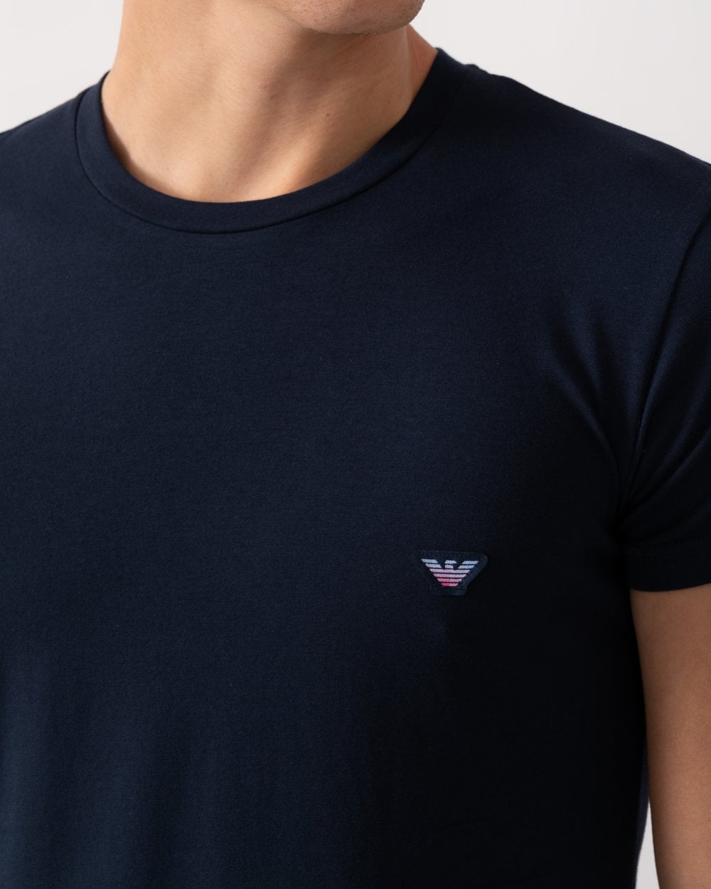 Emporio Armani Emporio Armani Mens Eagle Logo Slim Fit Loungewear T-Shirt