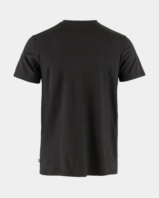 Fjallraven Mens Hemp Blend T-Shirt - Black 550