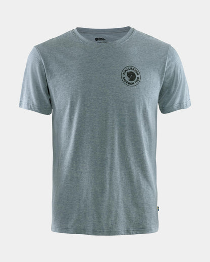 Fjallraven 1960 Logo Mens T-Shirt - Uncle Blue-Melange 520-999